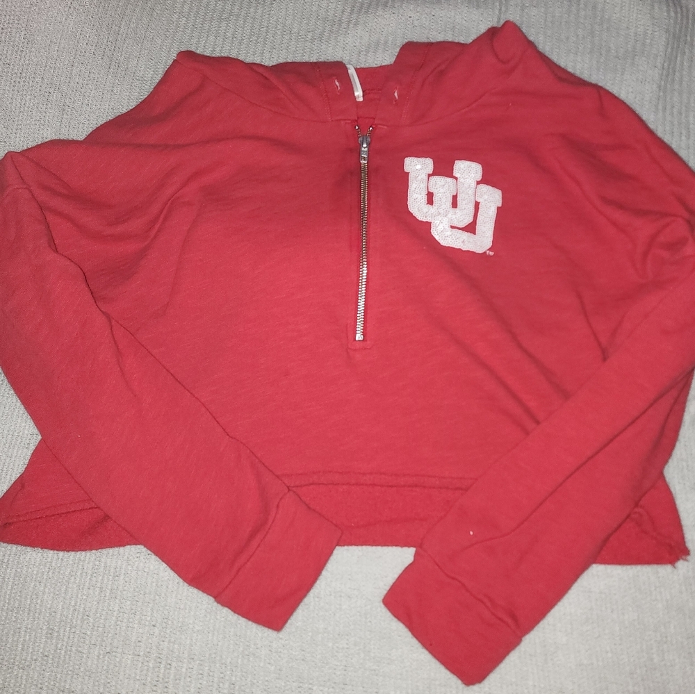 Pink hoodie